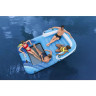 Надувной плот-остров BESTWAY ЛЕТНИЙ ОАЗИС с навесом, 320х198см 43645 BW